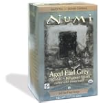 Numi Organic Tea Aged Earl Grey, Full Leaf Black Tea, 18-Count Tea Bags (Pack of 3)