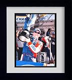 Brian Vickers 2003 Busch Series Champion Framed 8x10 Autographed Photograph