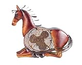 Deco Breeze Decorative Figurine Table Fan, Horse, 18-Inch Tall by 19-Inch Wide
