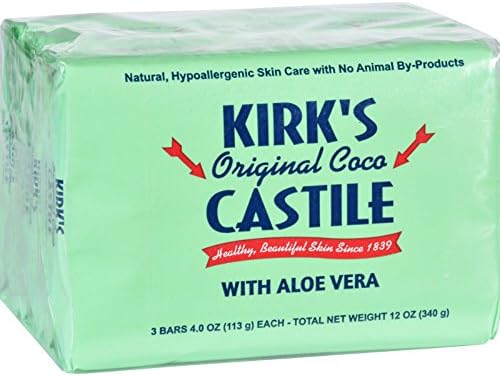 Kirks Soap Bar 3pk Aloe Vra Cst