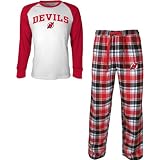 Concept Sports New Jersey Devils Legend Thermal Shirt And Flannel Pants Set Medium