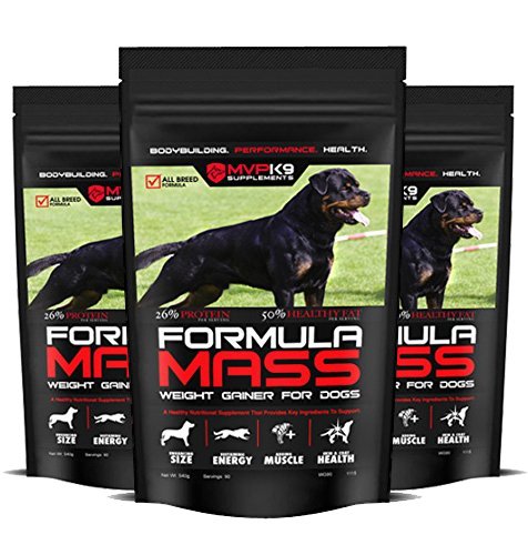Formula Mass Weight Gainer for Dogs 90 Servings 3 Pack