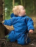 Spotty Otter Waterproof Fleece Lined Splash Suit Lavender / Navy (6-12 mths)