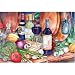 Magic Slice Non-Slip Flexible Cutting Board, Party Size 7.5 x 11, Gourmet Night by Kathleen Parr McKenna