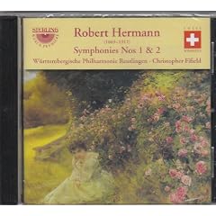 Hermann : Symphonies n� 1 et 2. Fifield.