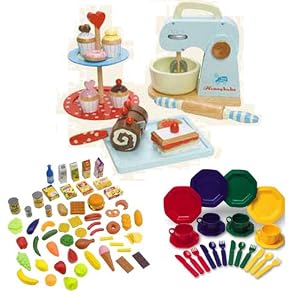 Le Toy Van Honeybake Baking Set with Learning Resources Pretend and Play Dish Set and 52... by 