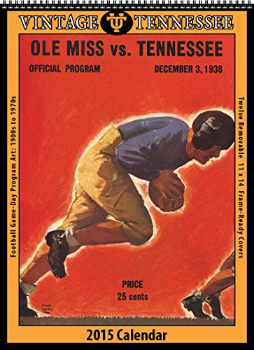 Tennessee Volunteers 2015 Vintage Football Calendar