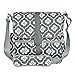 JJ Cole Backpack Diaper Bag, Gray Floret