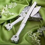 Wedding Favor: Fairy Tale Coach Design Cake Knife - Server Set From Fashioncraft's Finishing Touches Collection