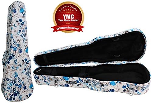 YMC 4/4 Full Size Violin Hard Case - Orchid Exterior