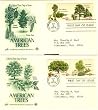 USA Two First Day Covers American Trees Issued 9 October 1978