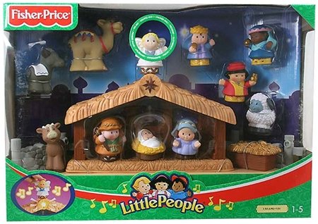 Little People Deluxe Christmas Story Nativity - Plays Silent Night