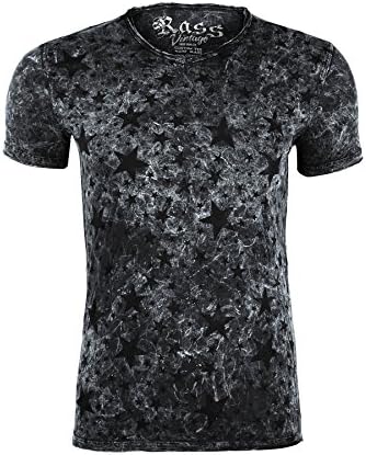 Rass Vintage Collection MJC-5018 Graphic T-Shirt - Men's Tee Shirts made in Peru MJC5018-BLK-XL