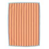Toddy Gear Line Item Red 5 x 7 Inch Premium Microfiber Smart Cloth, for iPad and Touch Screen Cleaning - Retail Packaging - Red/Orange/Purple, 15X7B1706