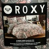 Roxy Bohemian Floral Twin Comforter and Sham Set