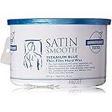 Satin Smooth Titanium Blue Wax, 14 Ounce