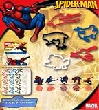 Marvel Spiderman Logo Bandz Silly Rubber Bands 20PK