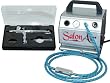 Model G34 Dual-Action Airbrushing System with TC-60 Air Compressor with Small Storage Tank