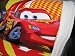 Disney Cars Twin Size Reversible Super Soft Micro Fiber and White Plush Blanket