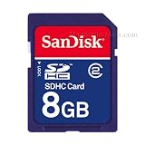 SanDisk 8GB SDHC Memory Card