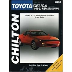 Toyota Celica, 1986-93 (Chilton Total Car Care)
