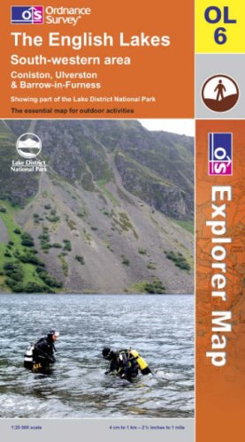 The English Lakes: South Western Area (OS Explorer Map Series): South Western Area (OS Explorer Map Series)