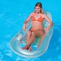 Deluxe Pool Lounger Airbed with Drinks Holder, Inflatable Pool Chair Lilo by Bestway