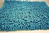 Chenille Twist 2pc Bath Mat & Ped Mat set teal