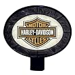 Harley Davidson Art Glass Night Light, Black