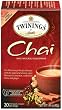 Twinings Chai Tea, Tea Bags, 20-Count Boxes (Pack of 6)
