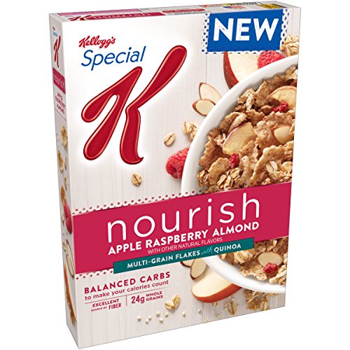 Special K Nourish Cereal, Raspberry, 14 Ounce
