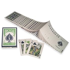  Bicycle Twilight Green Blue Rare Deck Playing Cards