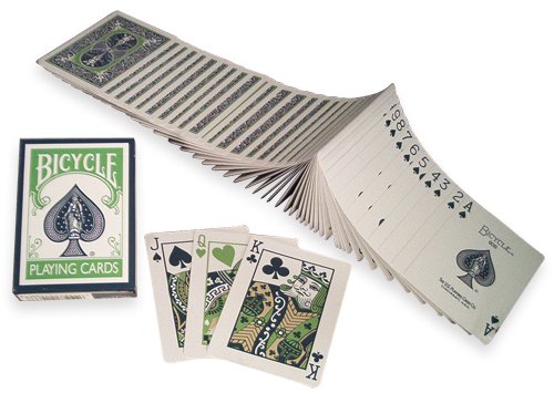 Bicycle Twilight Green Blue Rare Deck Playing Cards On Sale