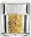 Edible Gold Leaf Flakes in Clear Acrylic Cube Shaker. 100mg.