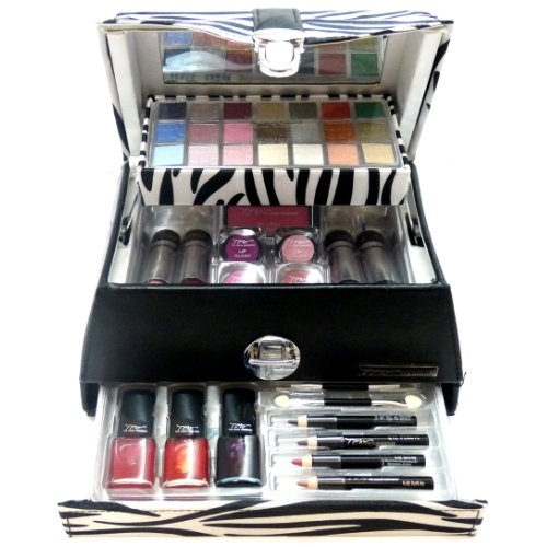 Exklusive Kosmetik Schminkkoffer 39 teilige Sch&ouml;ne Trendkosmetik SET Preisvergleich