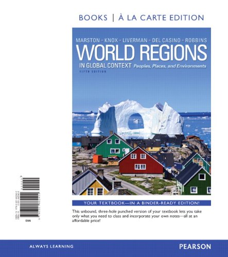 world regions in global context peoples places and environments books a la carte plus masteringgeography with