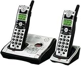 GE Cordless 5.8 GHz Digital 28031EE2 Phone with 2 Handsets, Caller ID and Digital Answering System