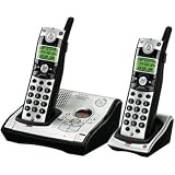 GE Cordless 5.8 GHz Digital 28031EE2 Phone with 2 Handsets, Caller ID and Digital Answering System