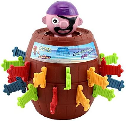 SGS Pop Up Pirate Toy (Colors May Vary)