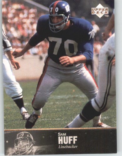 1997 Upper Deck Legends #31 Sam Huff - New York Giants (Football Cards)