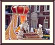 Hail Rex, King of Mardi Gras Photograph - Beautiful approx. 24"x28" Framed & Matted - 1 7/8" Walnut Toned Wood Frame - Photographic Print by Carol M. Highsmith