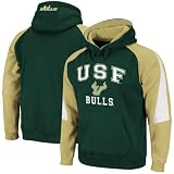 South Florida Bulls Green-Gold Playmaker Pullover Hoodie Sweatshirt