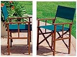 New, Folding Director's Chair - Green. -- Z0