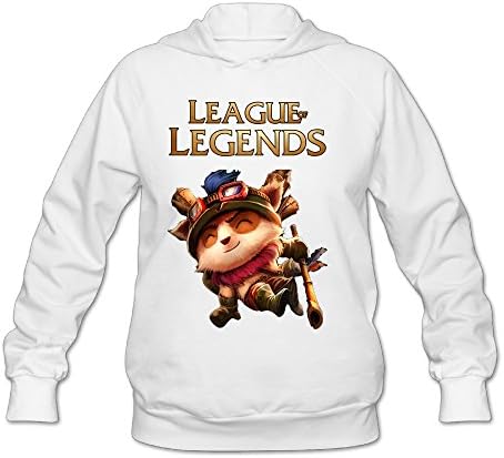 Huma Women's League Legend Tee Mo Long Sleeve Trendy Jacket XL White