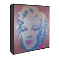 Andy Warhols Marilyn Monroe in Silver - 10x10"