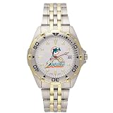 LogoArt Miami Dolphins Allstar Stainless Steel Watch