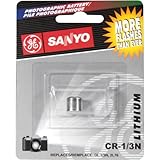 Sanyo CR-1/3N CR-1/3N Photo Lithium Battery