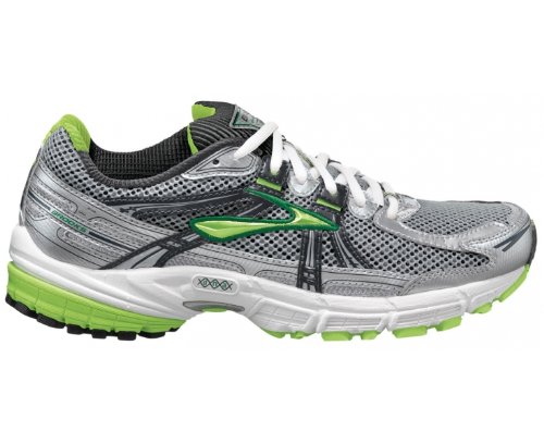 BROOKS Defyance 5 Damen Laufschuhe, GrÃ¼n/Silber, 41