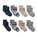 Infant Toddler Circo® 8-pk. Socks - Gray/Tan/Navy/Strip
