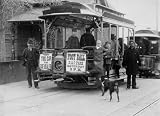 1895 DENVER STREETCAR STREET CAR RAIL PHOTO